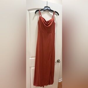 Birdy Grey - Ash Crepe Bridesmaid Dress (Terracotta)
